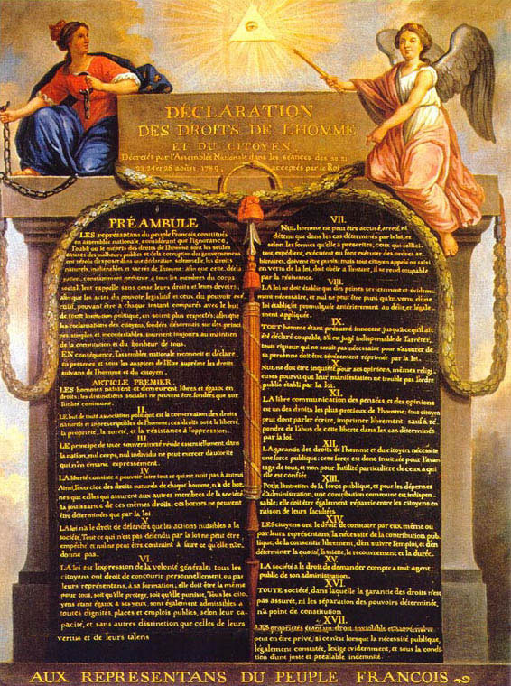 what was the declaration of the rights of man and citizen