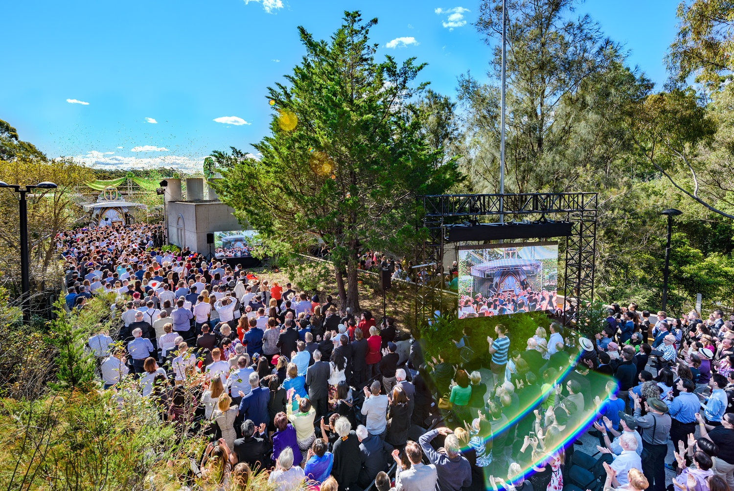 Slavnostní otevření Scientologické církve v Austrálii, Sydney